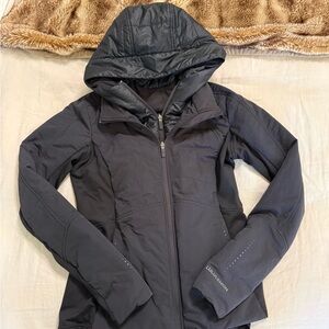 lululemon athletica Women's Black Hooded Jacket